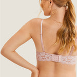 Women's Lace Nursing Bralette Gentle Rose
