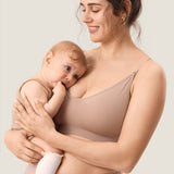 Women's Seamless Soft Knit Nursing Bra Black