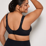Women's High Impact Sports Bra Black @model_info:A4