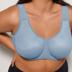 Women's High Impact Sports Bra lotus root grey @model_info:root