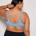 Women's High Impact Sports Bra lotus root grey @model_info:root