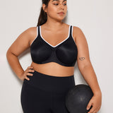 Women's Racerback Underwire Sport Bra Black