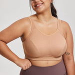 Women's Full Coverage Wireless Sport Bra Barely Buff