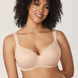 Women's Seamless Underwire Bra Beige