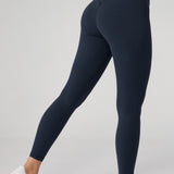 Women's Hugcurve No Front Seam Leggings 25" Twilight Blue