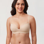 Women's Everyday Push Up Bra Beige