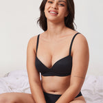 Women's Everyday Push Up Bra Black