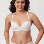Women's Everyday Push Up Bra Coconut White