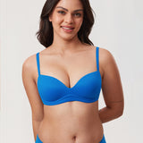 Women's Everyday Push Up Bra Island Blue