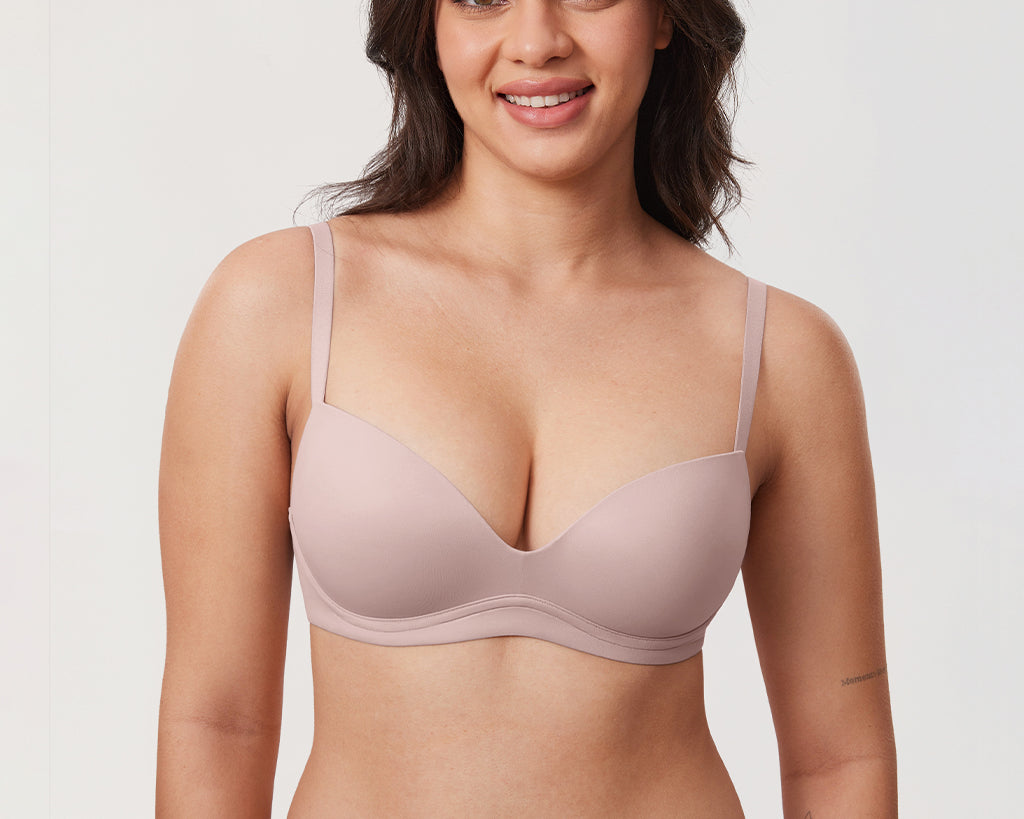 Women's Everyday Push Up Bra Sea Fog