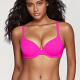 Women's Plunge Contour Bra Bright Fuchsia