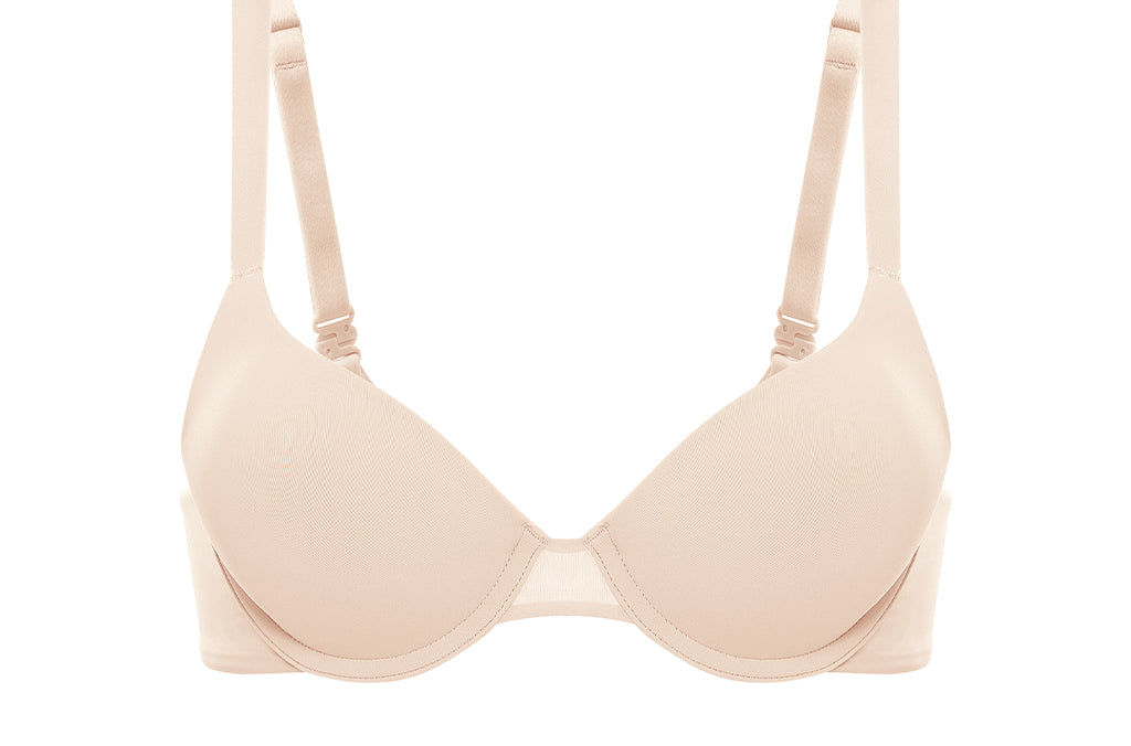 Women's Plunge Contour Bra Beige