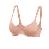 Women's Plunge Contour Bra Cream Coffee