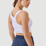 Women's Racerback Longline Sports Bra Black