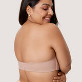 Women's Bandeau Strapless Bra Oatmeal Heather