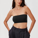 Women's Seamless Bandeau Bra Hazelnut