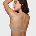 Women's Crossover Bralette Black