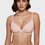Women's Crossover Bralette Gentle Rose