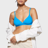 Women's Crossover Bralette Coconut White