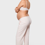 Women's Inbarely® Soft Three Layer Nursing Bralette - Scoop Neck Snow White @model_info:ES2