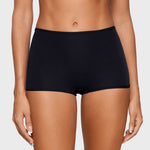 Women's Soft Mid Waist Boy Shorts 3 Pack Basic (3pack)