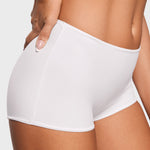 Women's Soft Mid Waist Boy Shorts 3 Pack Basic (3pack)