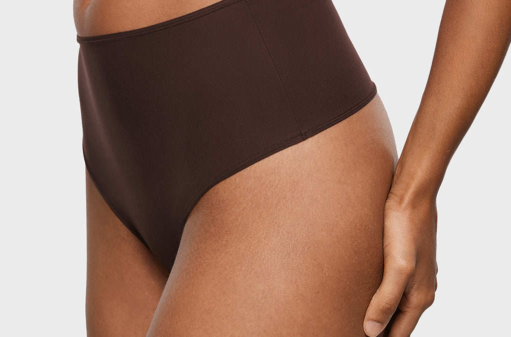 Women's Seamless High Rise Thongs 3 Pack Basic 5 (3pack)