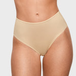 Women's Classic Mid Waist Full Briefs 3 Pack Light Oatmeal (3pack)