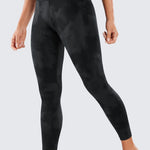 Women's Double Waistseam Leggings 25" Black