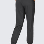 Women's Stretch Drawstring Jogger with Pockets 28'' Milky White
