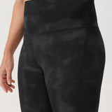 CRZ YOGA Women's Yoga Lounge High Rise Butterluxe Yoga Leggings 25'' Tie Dye Smoke Ink