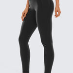 CRZ YOGA Womens Butterluxe Pockets Workout Leggings 28" Black