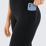 CRZ YOGA Womens Butterluxe Pockets Workout Leggings 28" Black