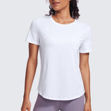 Women's Pima Cotton Classic Short Sleeve Shirts White