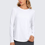 Women's Pima Cotton Long Sleeve Shirts Black
