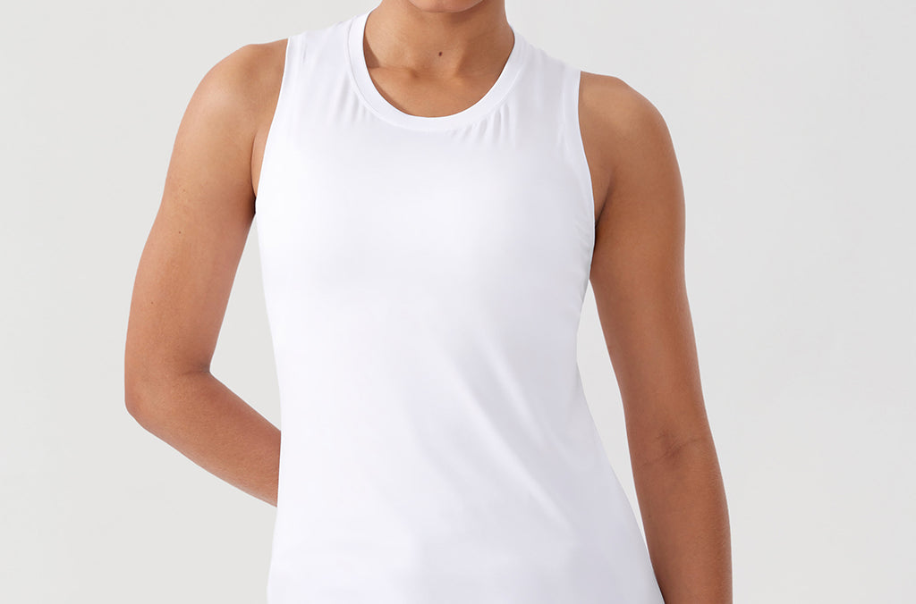 CRZ YOGA Women's Lightweight Racerback Tank Top Black