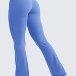 CRZ YOGA Women's High Waist Flare Leggings 30.5" True Navy