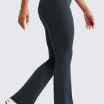CRZ YOGA Women's High Waist Flare Leggings 30.5" Black