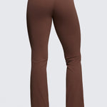 CRZ YOGA Women's High Waist Flare Leggings 29" Olive Green