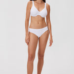 Women's Underwire Minimizer Bra White