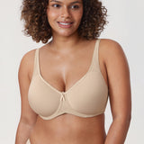 Women's Full Cup Contour Bra Building Grey