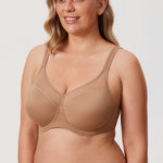 Women's Natural Shape T-shirt Bra Gravel Beige