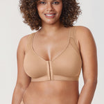 Women's X-shaped Back Posture Bra Rose Smoked