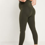 Women's Super High Waist Maternity Leggings 25" Black