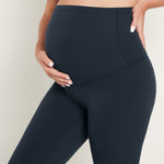 Women's Super High Waist Maternity Leggings 25" True Navy
