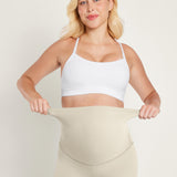 Women's Super High Waist Maternity Leggings 25" Black Classic