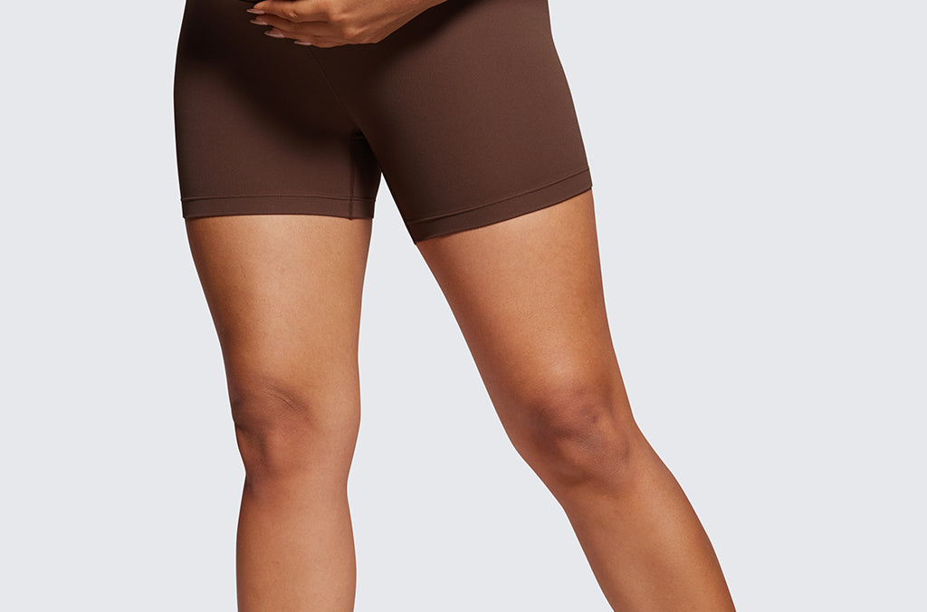 Women's Super High Waist Maternity Shorts 4" True Navy