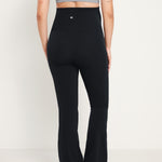 Women's Maternity Flare Leggings with Pockets 31" Black