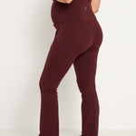 Women's Maternity Flare Leggings with Pockets 31" Mysterious Grey
